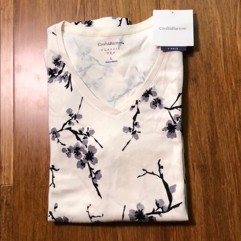 Casual V-Neck Tee